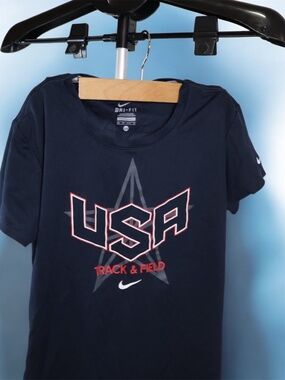 Nike Kids USA Track & Field Dri-FIT Shirt Youth XS